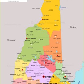 State of New Hampshire. Source: http://ontheworldmap.com/usa/state/new-hampshire