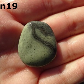 Stone Gn19, veined argillite.