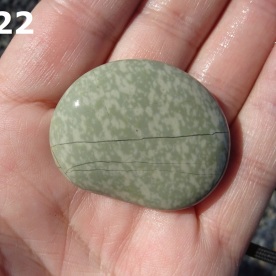 Stone Gn22, spotted argillite.