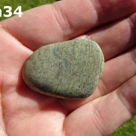 Stone Gn34, brecciated argillite.